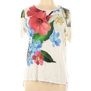 Ted Baker London Floral Printed Women's Cap Sleeve Tee